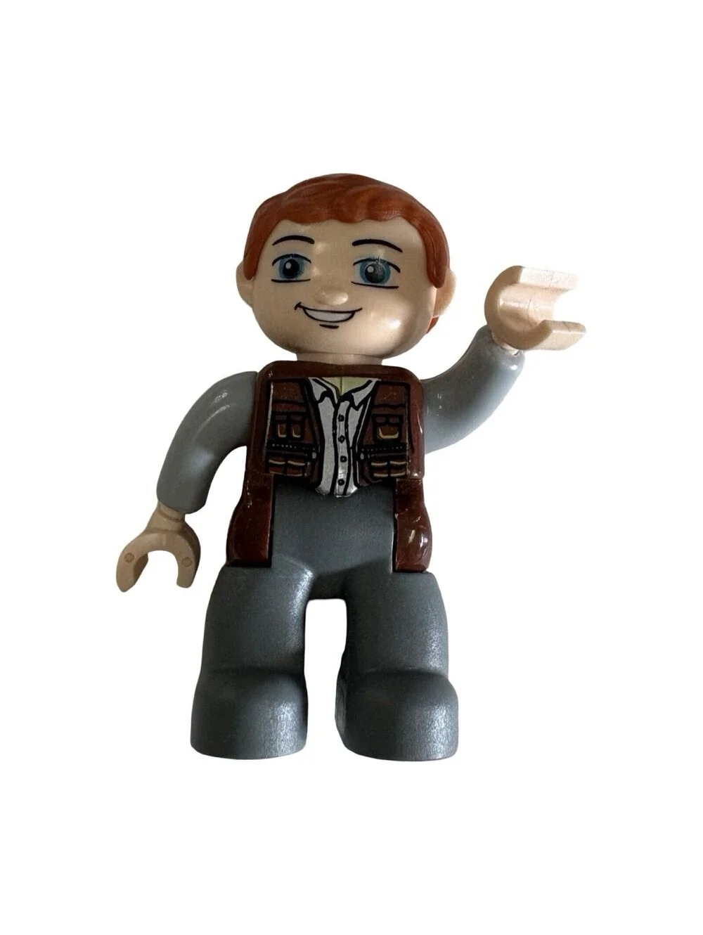 Lego Duplo JURASSIC WORLD Park OWEN GRADY Minifigure Figure